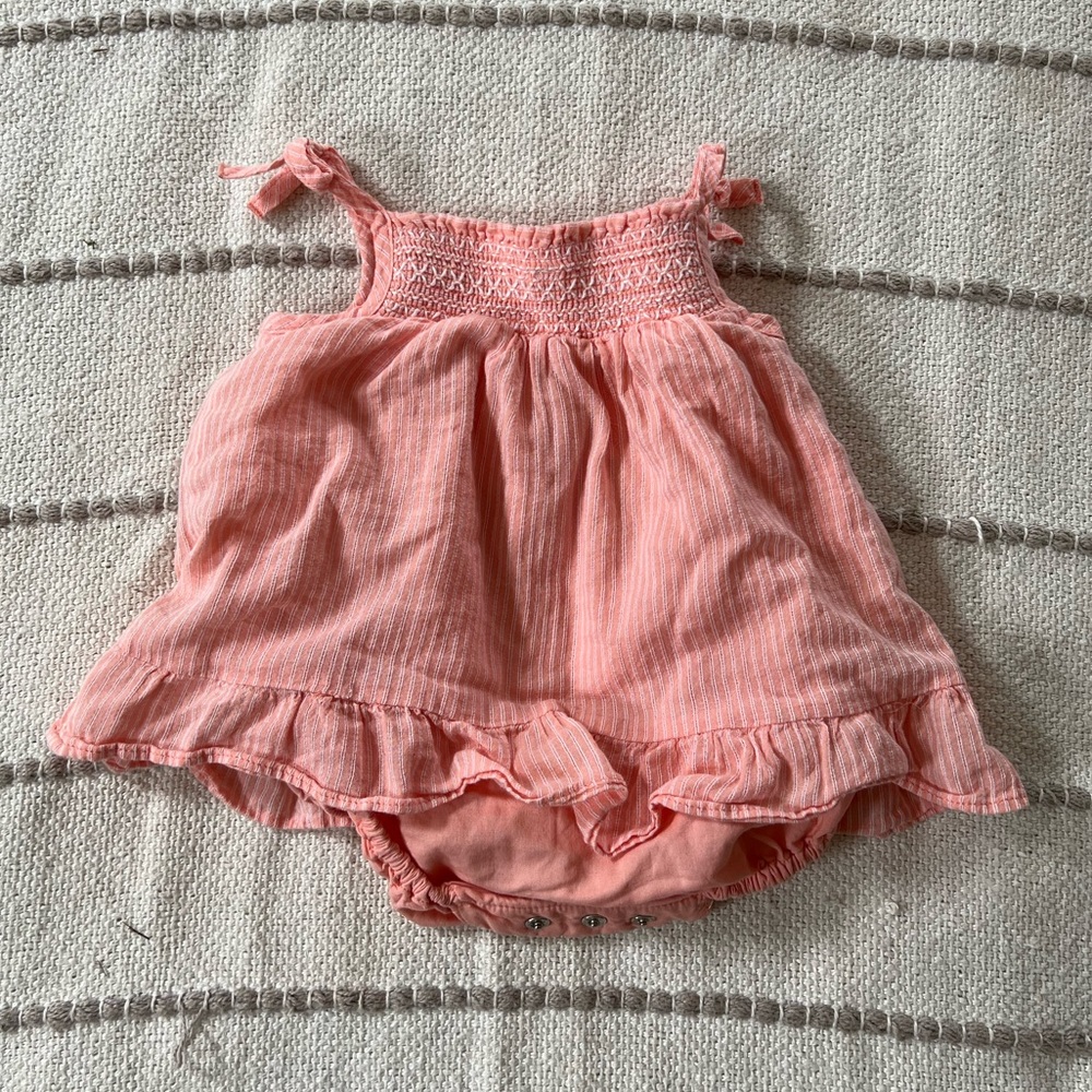 Janie and Jack pink dress